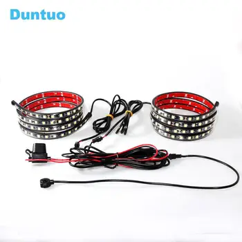 

60" LED Strip Truck Bed Light Kit For Car Pickup RV SUV Vans GMC Nissan Ford