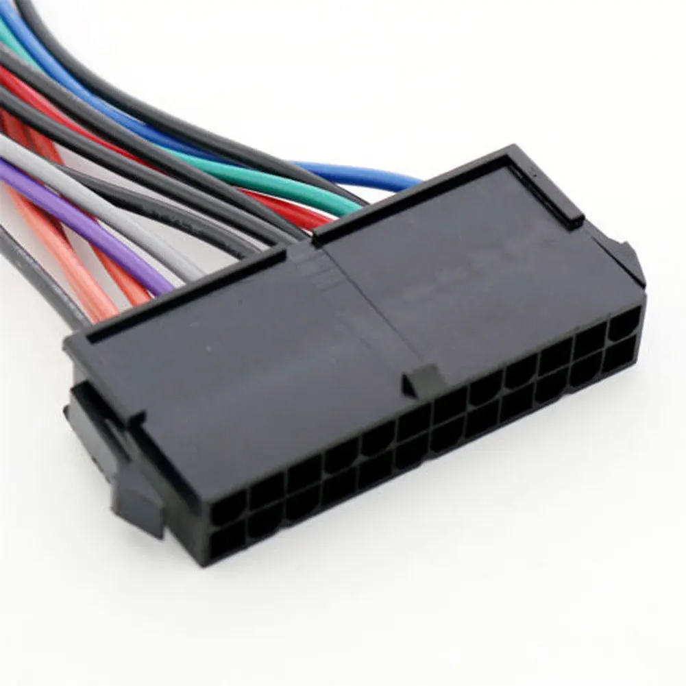 Лучшие продажи прочный 24 Pin к 14 PSU основной источник питания ATX кабель адаптера для