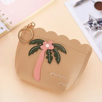 

Women Coin Purse Chain Leather Solid Color Clutch Bags Small Change Purse Wallet Pouch Bag Mini Zipper Coin Cute Bag 7.12