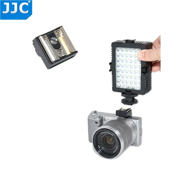Expand your photography capabilities with the JJC MSA-6 shoe adapter for Sony NEX cameras.