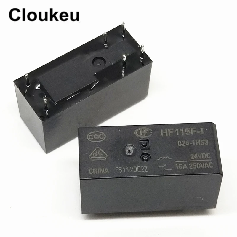 

JQX-115F-I-024-1HS3 24V 16A Relay DIP6 HF115F-I-024-1HS3