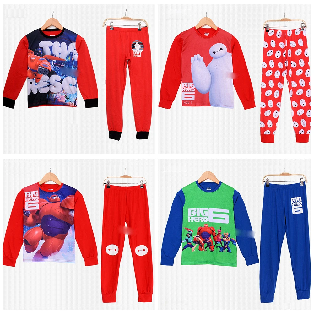 BIG HERO 6 BAYMAX SHORT PYJAMAS PJS BOYS GIRLS