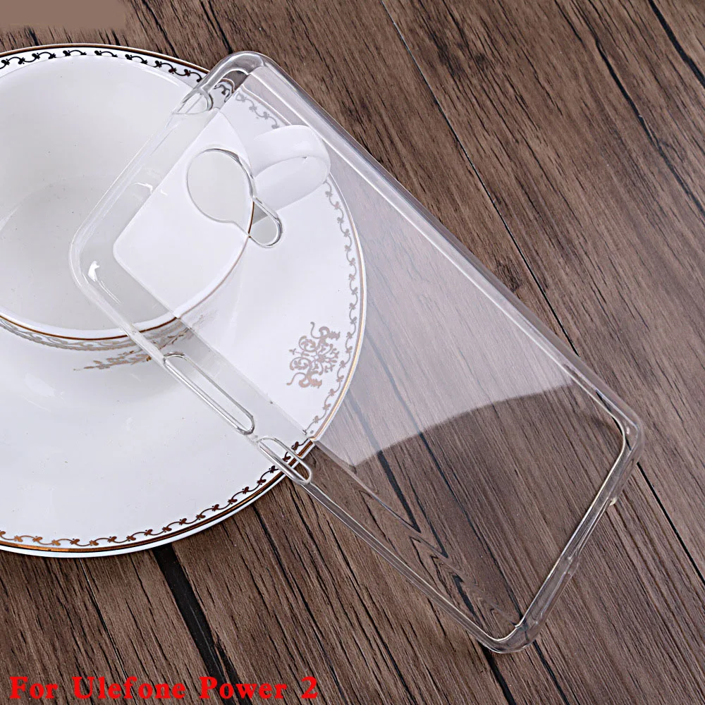 

Luxury Shockproof Transparent Clear Phone Case For Ulefone Power 2 Cases TPU Silicon Full Protective Cover Ulefone Power 2 Case