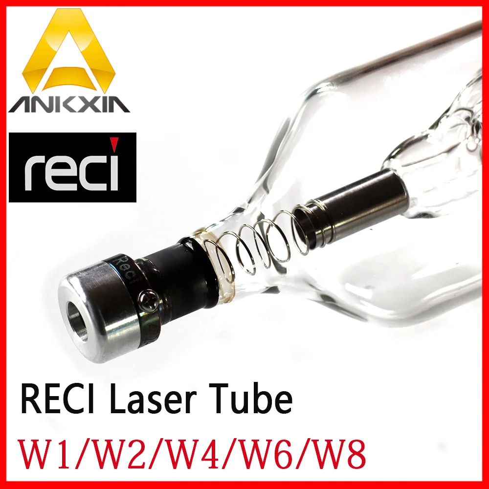 Co2 Reci W1/W2/W4/W6/W8 Long Laser Tube Tubes For Co2 Laser Cutting Engraving Machine Dia 80mm 80W/90W/100W/130W/150W Co2 Reci W1/W2/W4/W6/W8 Long Laser Tube Tubes For Co2 Laser Cutting Engraving Machine Dia 80mm 80W/90W/100W/130W/150W