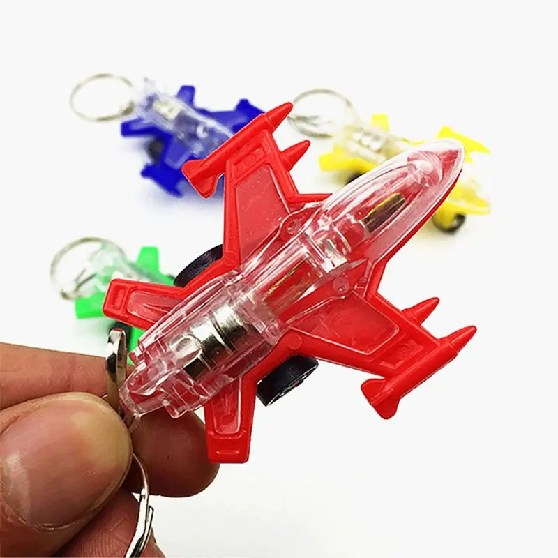 Мини-самолет светодиодный светящиеся игрушки брелок Детская Вечеринка игрушка подарочные гаджеты сумка Подвеска