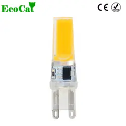 Эко CAT низкой цене светодиодный удара G9 Лампа 220 V 3 W COB SMD светодиодный освещение заменить галогенные фары люстры