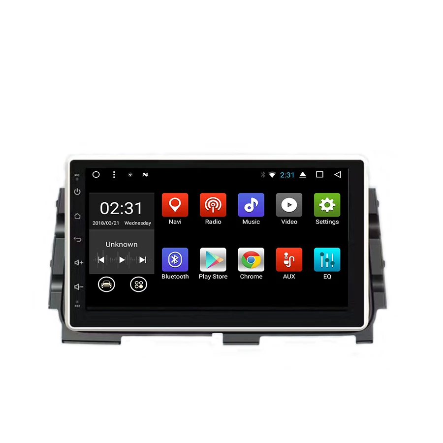 Discount Asvegen Android 7.1 Quad Core Car Radio GPS Navigation Stereo Headunit WIFI 4G Media DVD Player For Nissan Kicks 2015 2