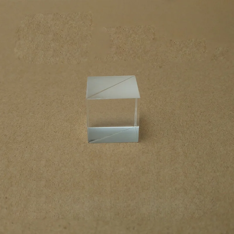 10x10x10 мм оптический стеклянный куб дихроический дисперсионный луч сплиттер Призма деление коэффициент 50: 50 для спектрометра эксперимента Prisma