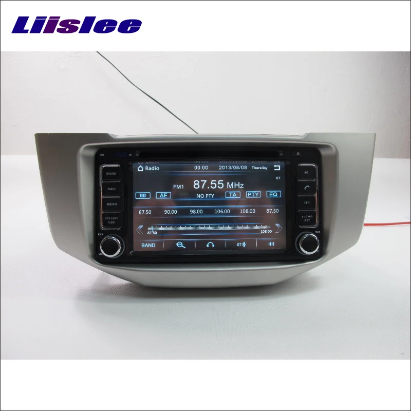 Liislee для Lexus RX 330 2003~ 2012-Радио CD dvd-плеер и gps Nav Navi навигационная система двойной Din автомобильный аудио установочный набор