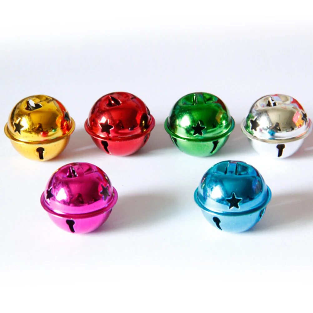 10 шт./партия разноцветные маленькие колокольчики 30 мм праздничные украшения Декор украшения для дома на Рождество