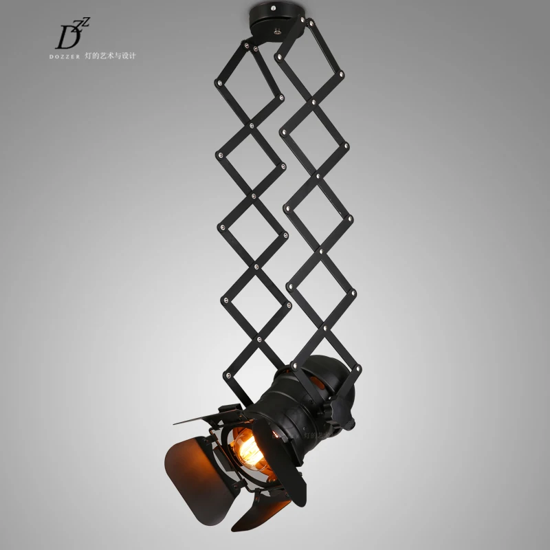 

Loft Industrial Vintage Edison Fold Ceiling Light Flexible Cafe Store Window Bar Cafe Coffee Shop Decorative