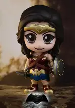 10CM anime figure movie Q version Wonder Woman action figure collectible model font b toys b