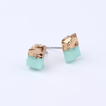 

Female Pierced Ear Studs Small Geometric Earings For Women Jewelry Trendy Resin Stud Earrings Earstud Gift Bohemia Earings