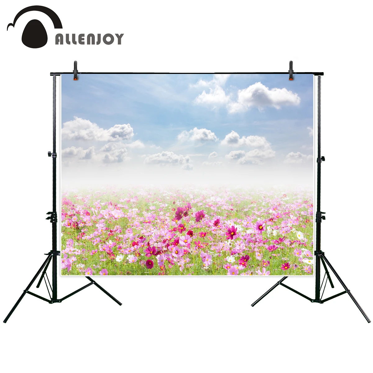 Allenjoy фотографический фон нефокусированный Космос Цветы и небо яркое облако