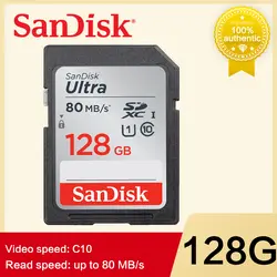 Карта памяти SanDisk 16 Гб Class10 64 128 Высокое скорость SD карты 32 SDHC картао де memoria sd-карта tarjeta для HD видео камера