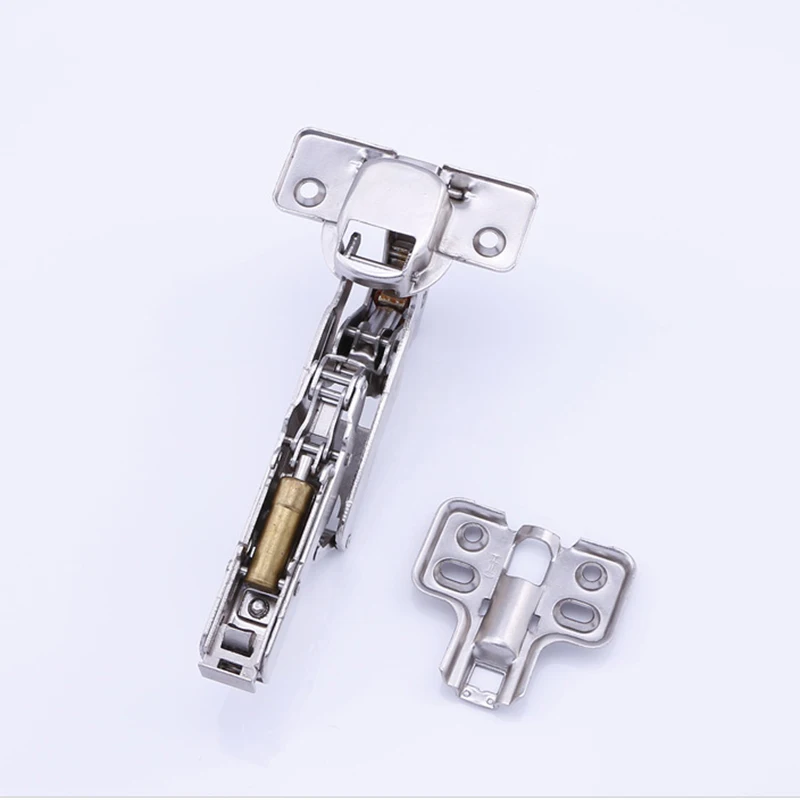 

165/175 Degrees Furniture Cabinet Doors Hinge Large Angle Thick Buffer Hydraulic Unloading Hinge Half/Full Cover Concealed LB88
