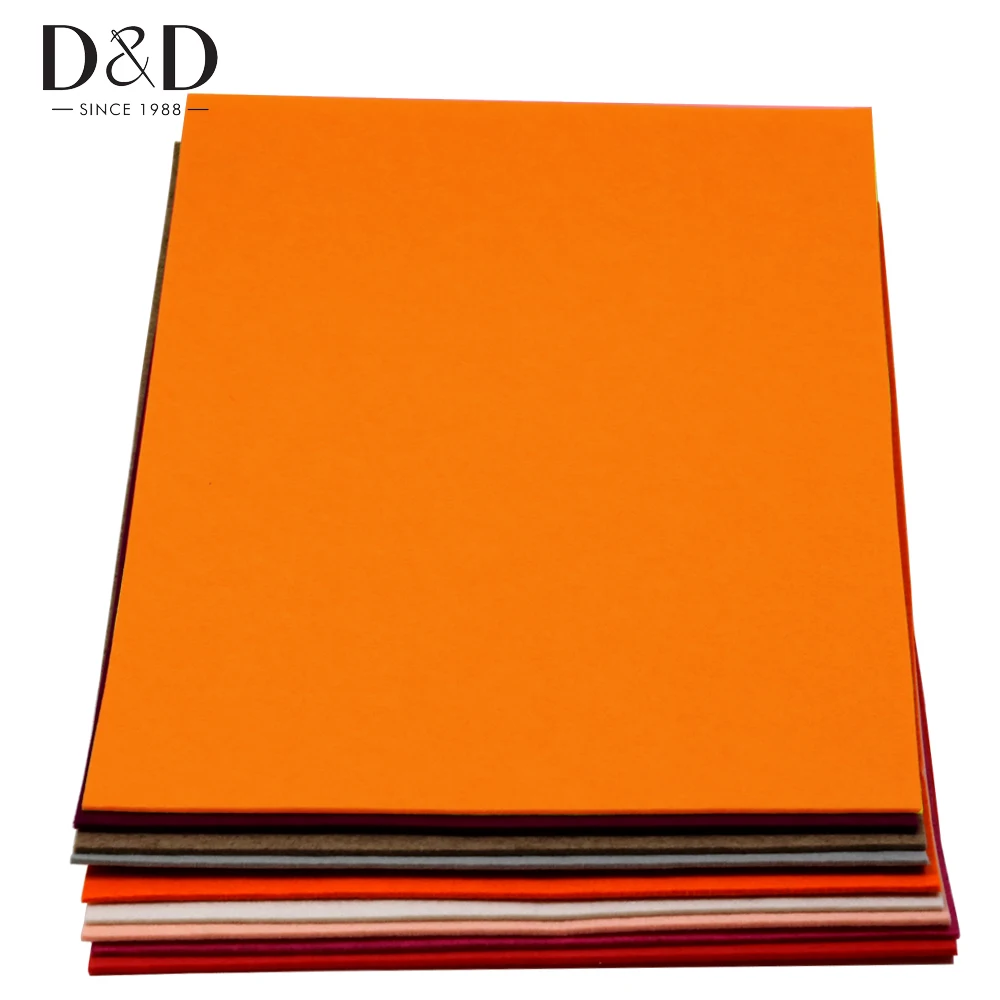

Random Color 4pcs Super Large Non Woven Felt Fabric 3mm Thickness Polyester Cloth Felts DIY Craft Sewing Decoration 65*45cm