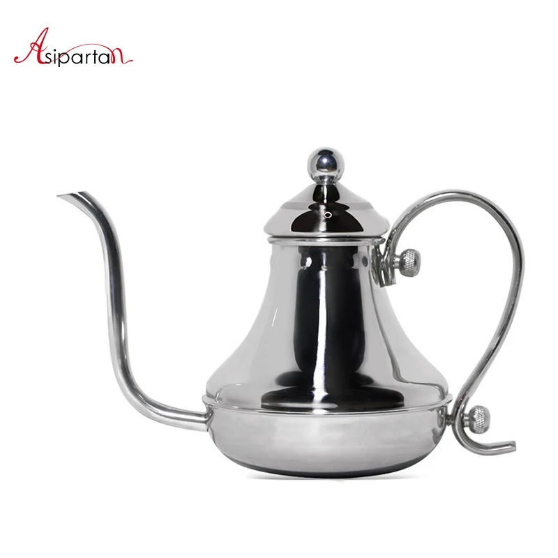 Asipartan المقاوم للصدأ أواني القهوة شاي قهوة percolators النمط الأوروبي مقبض طويلة معقوفة صنبور مياه الغلايات coffeeware Asipartan المقاوم للصدأ أواني القهوة شاي قهوة percolators النمط الأوروبي مقبض طويلة معقوفة صنبور مياه الغلايات coffeeware