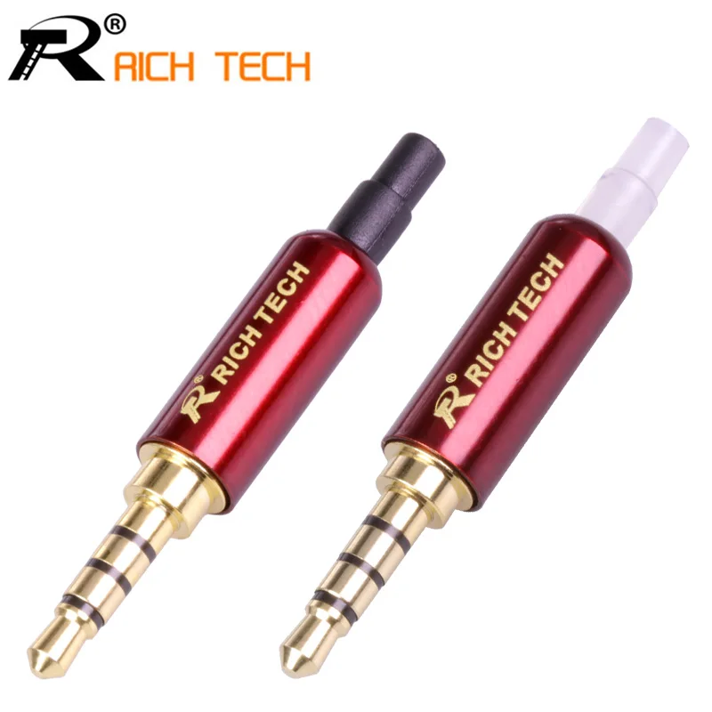 Buy 3PCS R Connector Jack 3.5mm Plug Audio Jack 4Pole