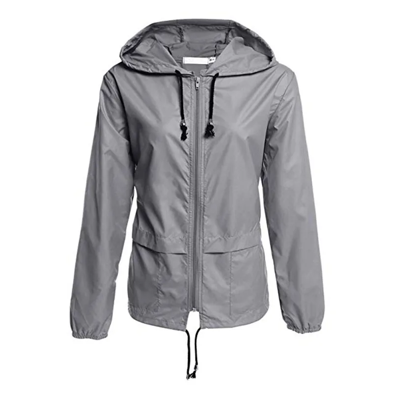 Women Windbreaker Hoodies Jacket  (7)