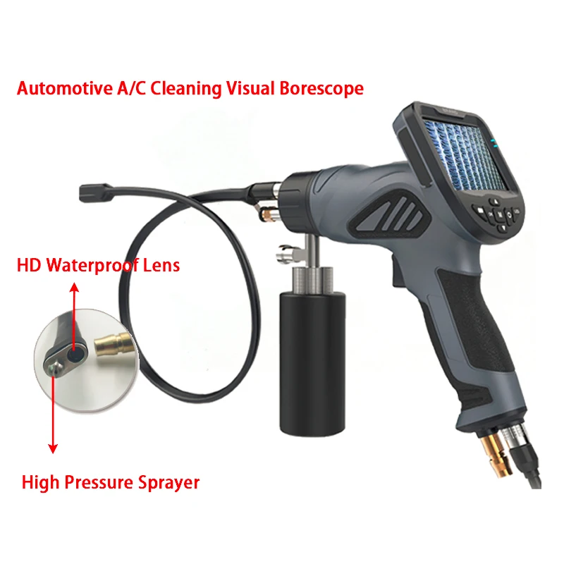 Водный пистолет Aircon Cleaner Videoscope Автомойка видео эндоскоп визуальный кондиционер