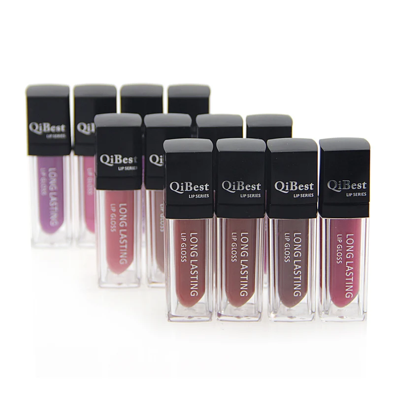 

Make Up 12 Colors Lip Gloss Velvet Non Stick Cup Does Not Fade Lip Blam Long-Lasting Waterproof Lip Gloss Makeup