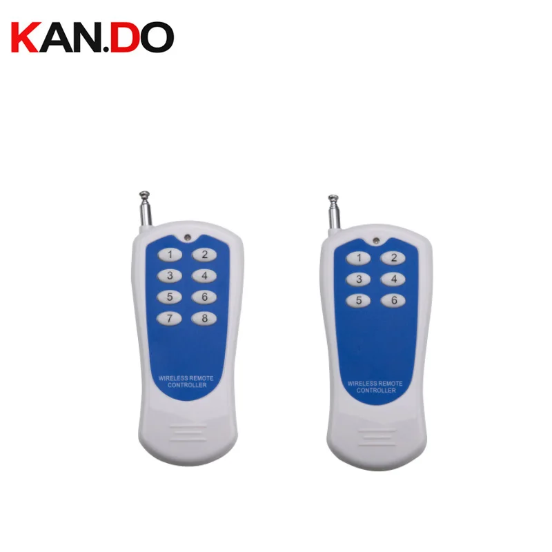 

8 CH 6ch Channels 8CH RF Transmitter Wireless Remote Control ,315 / 433.92 MHZ Garage Door/window/lamp/ shutters
