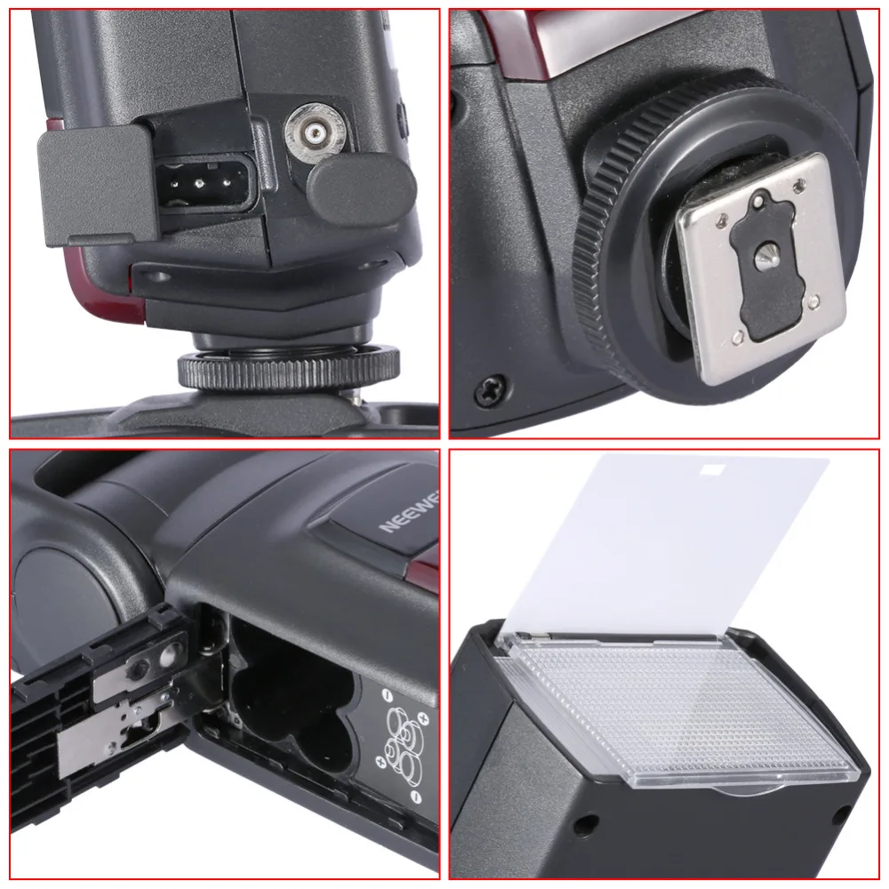 Neewer TT560 Flash Speedlite Kit для Canon Nikon Sony Pentax DSLR камер со стандартным горячим башмаком Remote