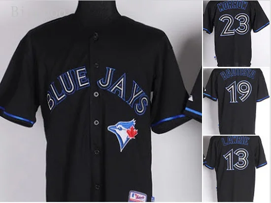 toronto blue jays black jersey