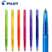 Pilot frixion шариковая тонкая гелевая ручка 0,38 мм 6 шт./партия 20 цветов черный/синий/красный/зеленый/фиолетовый/принадлежности для письма LFBS-18UF