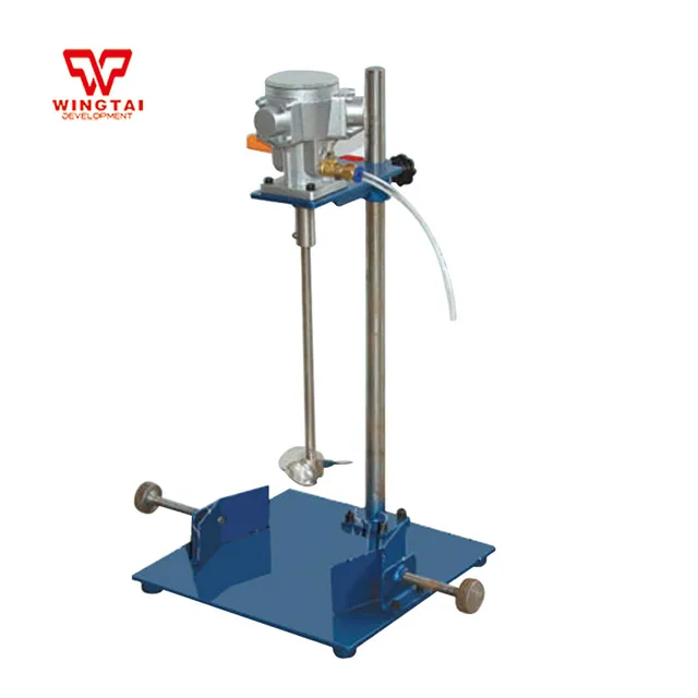 EA230 Manual Lifting Pneumatic Paint Mixer Stainless Steel Mixer Blade