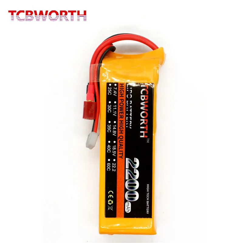 2S RC LiPo батарея 7 4 V 2200mAh 25C батареи для самолет Радиоуправляемый автомобиль
