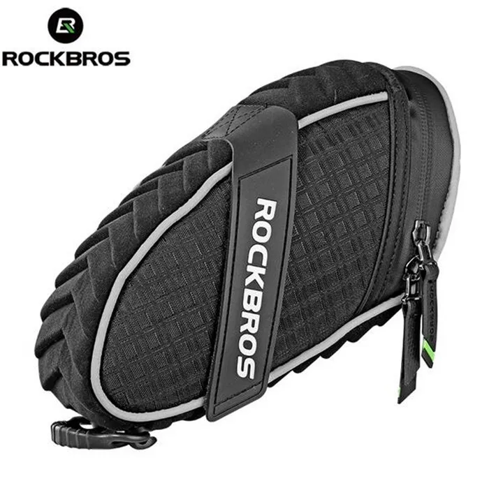 ROCKBROS Bicycle Bag Rainproof 3D Shell Rainproof Saddle Bag Reflective Rear Cycling Rear Seatpost Bag MTB Bike Accessories ROCKBROS Bicycle Bag Rainproof 3D Shell Rainproof Saddle Bag Reflective Rear Cycling Rear Seatpost Bag MTB Bike Accessories