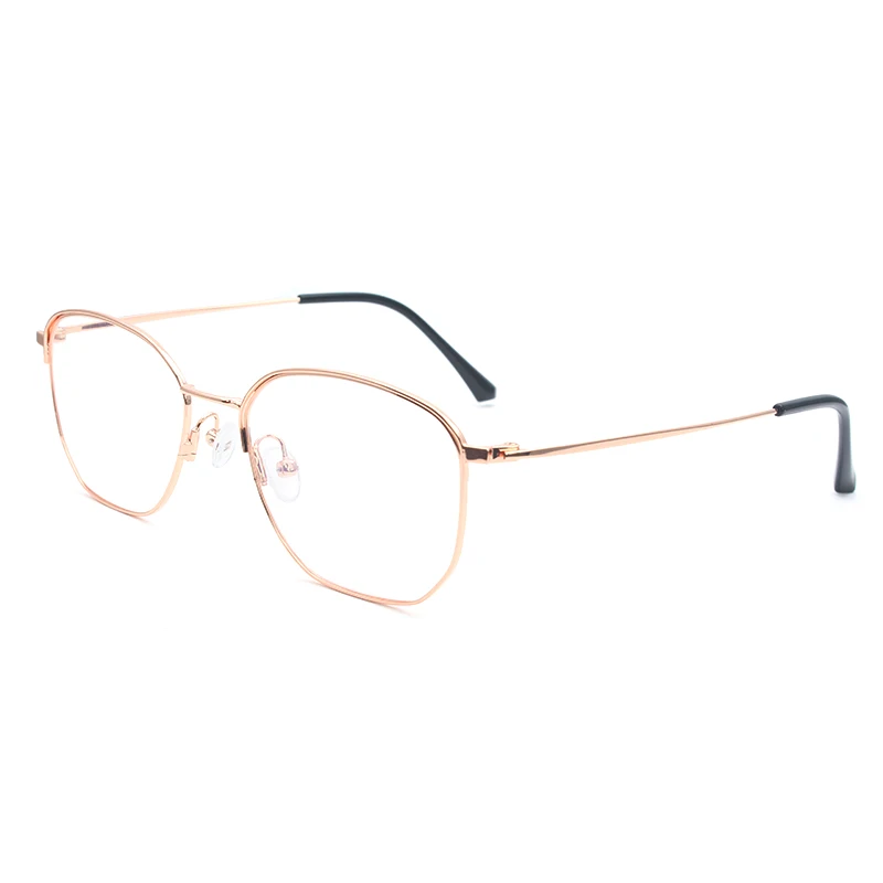 Reven Jate 80118, полная оправа, металлический сплав, оправа для очков для мужчин и женщин, оптические очки, оправа для очков, 4 цвета - Цвет оправы: Champaign