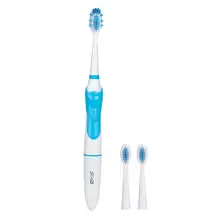 Seago Sonic Electric Toothbrush Rechargeable Electric Toothbrush Holder for Adult Blue/Pink SG-663 (1handle +3 brushhead)