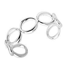 Envío Libre, 25 joyería de Plata, siete O Pulseras, 925 Brazalete de Plata, Joyería Al Por Mayor SZ108