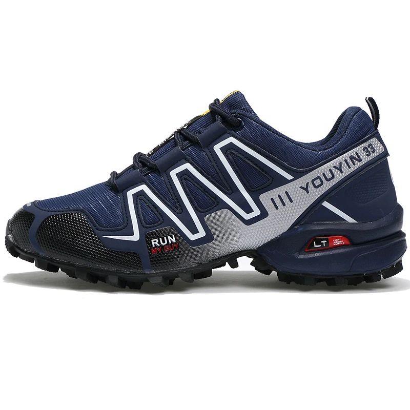 Спортивная обувь для мужчин, спортивная обувь, мужские кроссовки, беговые кроссовки, спортивная обувь для тенниса 3, спортивная обувь, размеры 39-48 - Цвет: Navy blue