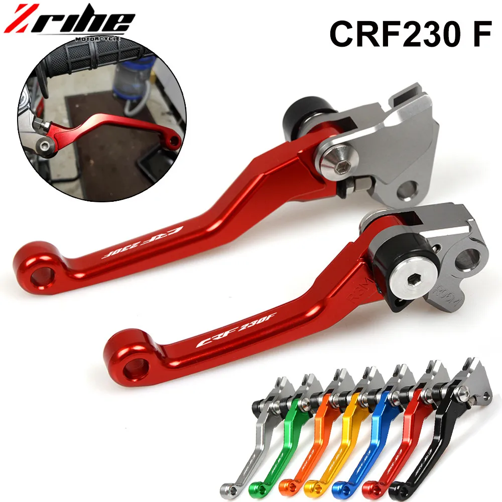CNC для HONDA CRF230F 2003-2018 мотоцикл Заготовка Pivot Dirt Bike складные рычаги тормозного