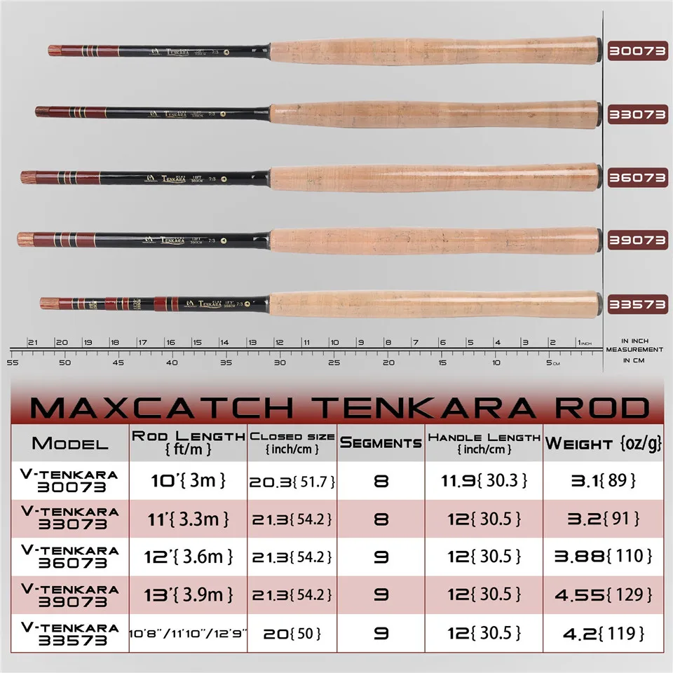 Maximumcatch Maxcatch телескопическая Tenkara Fly Удочка комбо комплект 9-13FT удочка& леска& мухи& палантин
