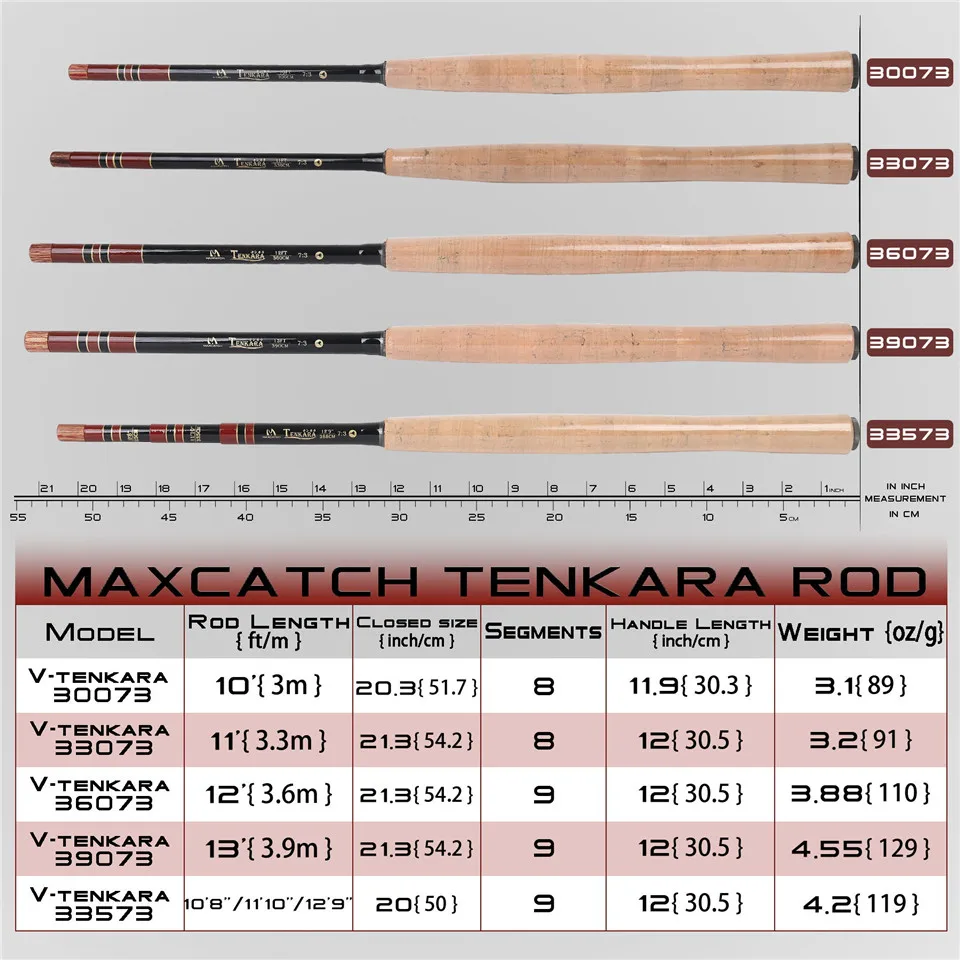 Maximumcatch Maxcatch تصغير Tenkara يطير الصيد قضيب كومبو كيت 9-13FT قصبة صيد خشبية و خط و الذباب و اللفاع Maximumcatch Maxcatch تصغير Tenkara يطير الصيد قضيب كومبو كيت 9-13FT قصبة صيد خشبية و خط و الذباب و اللفاع