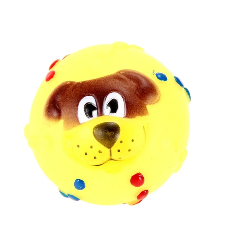 squeaky dog balls with faces