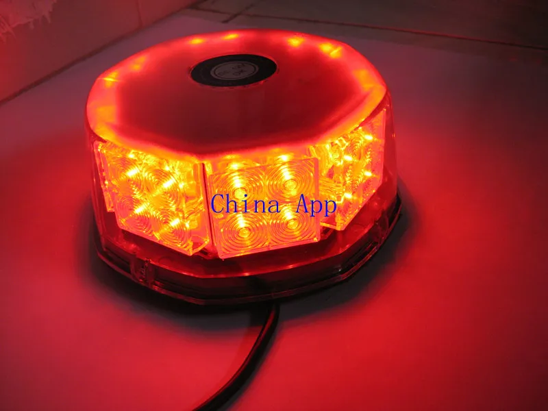 Super bright 32 LED Waterproof top roof Strobe Warning light Beacon
