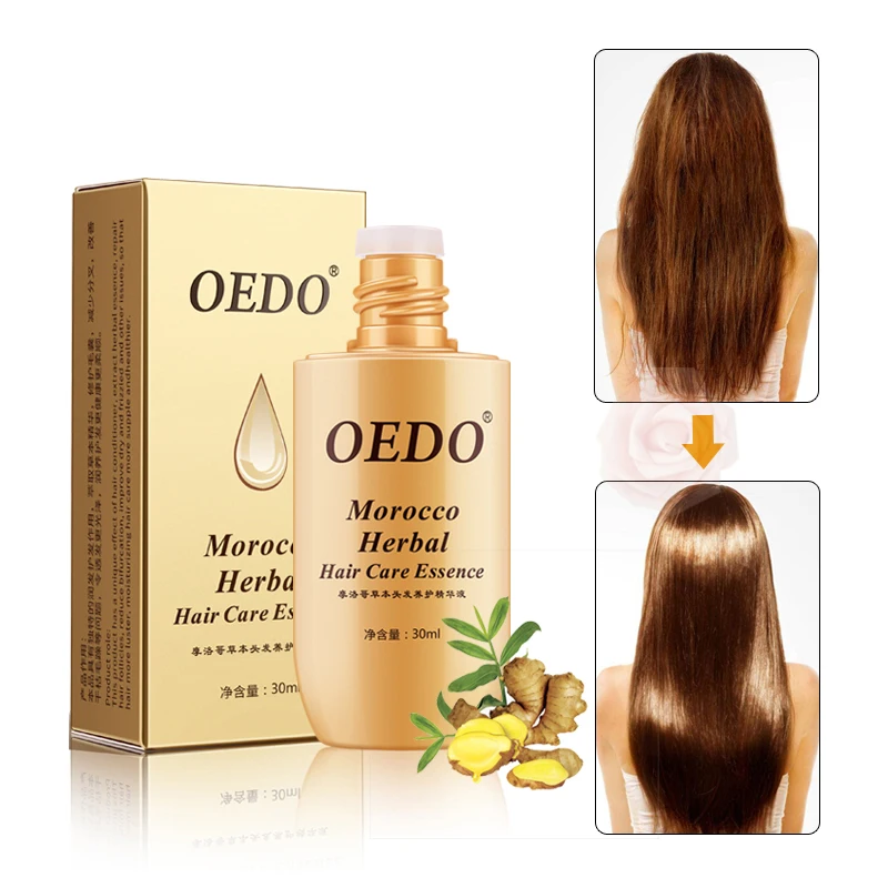 

Morocco Herbal Ginseng Hair Care Essence Treatment for Men and Women Hair Loss Fast Powerful Hair Growth Serum Repair Hair Root