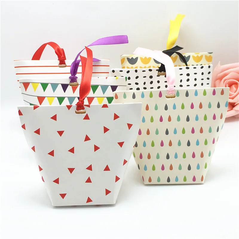 10pcs/20pcs/30pcs/50pcs Portable Party Wedding Favor Candy Boxes Baby Shower Gift wedding party favor box gift | Дом и сад