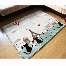 Коврики домашние коты башня корейский Стиль Забавный животный узор ковер гостиная спальня ковер мультфильм