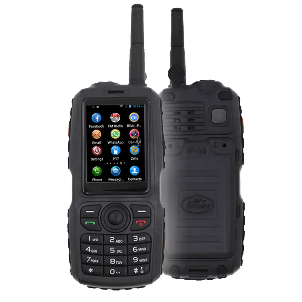 A18 мобильный телефон PTT Zello Walkie talkie IP67 Водонепроницаемый MT6572 Android смартфон 2G/3G Две sim-карты Русская клавиатура