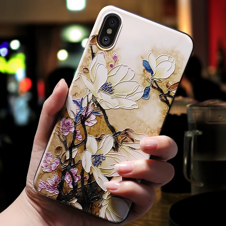 Для iPhone X чехол мягкий тонкий ТПУ противоударный для iphone 6 6S Plus 7 plus матовый