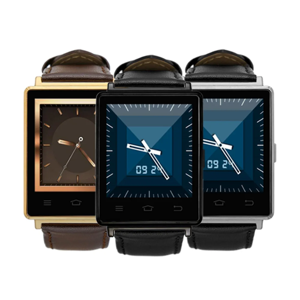  D6 3 Г Android 5.1 MTK6580 Смарт Часы-Телефон 1.63 "экран 1 Г/8 Г Поддержка WI-FI Nano СИМ-Карты Bluetooth 4.0 для IOS Android Phone 