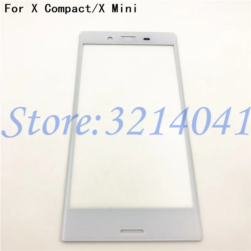 Original 4.6&quot For Sony Xperia X Compact F5321 Mini Glass Front Outer Lens Touch Screen Panel+Logo | Мобильные телефоны и