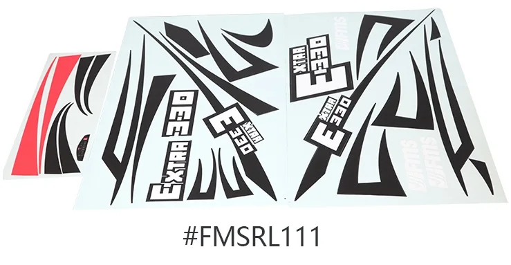 

Sticker for FMS Model 2m Extra 330 Giant RC Aircraft FMS109